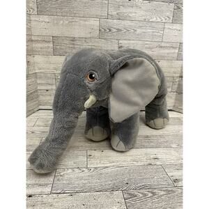 Kohls Cares Nancy Tillman Elephant Plush You're Here For A Reason 13" Gray Soft